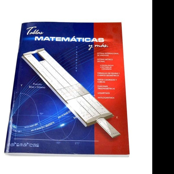 LIBRO TABLA MATEMATICAS RAF. C.25